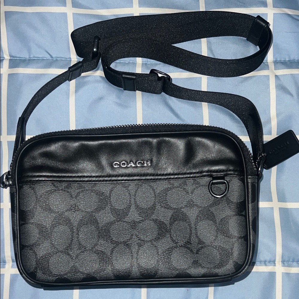 Coach Signature Black Bag